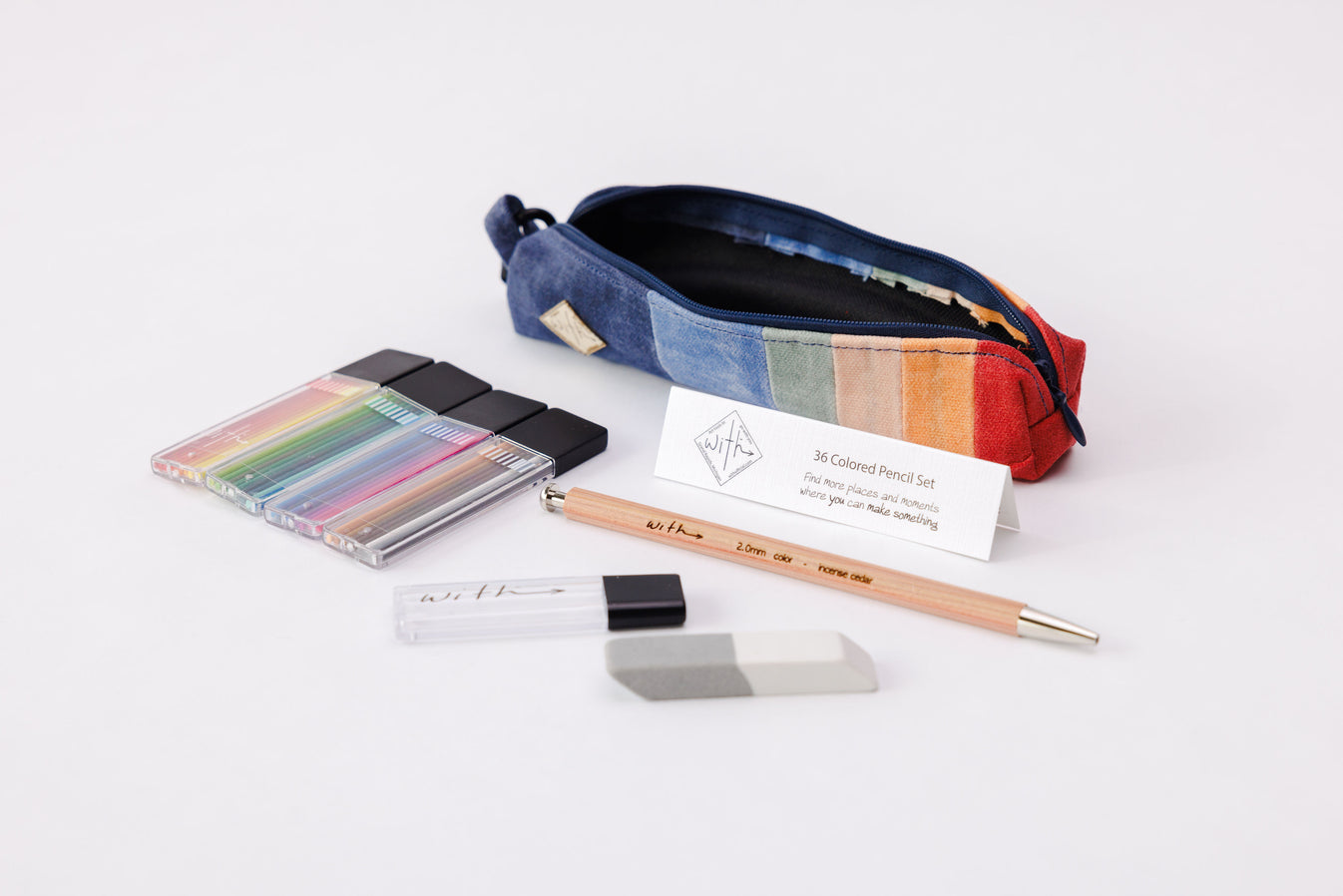 With 36 Colored Pencil Set