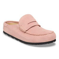 Birkenstock Naples Wrapped Suede Leather - Narrow Pink Clay / 37