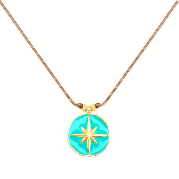 Enamel Charm Necklace