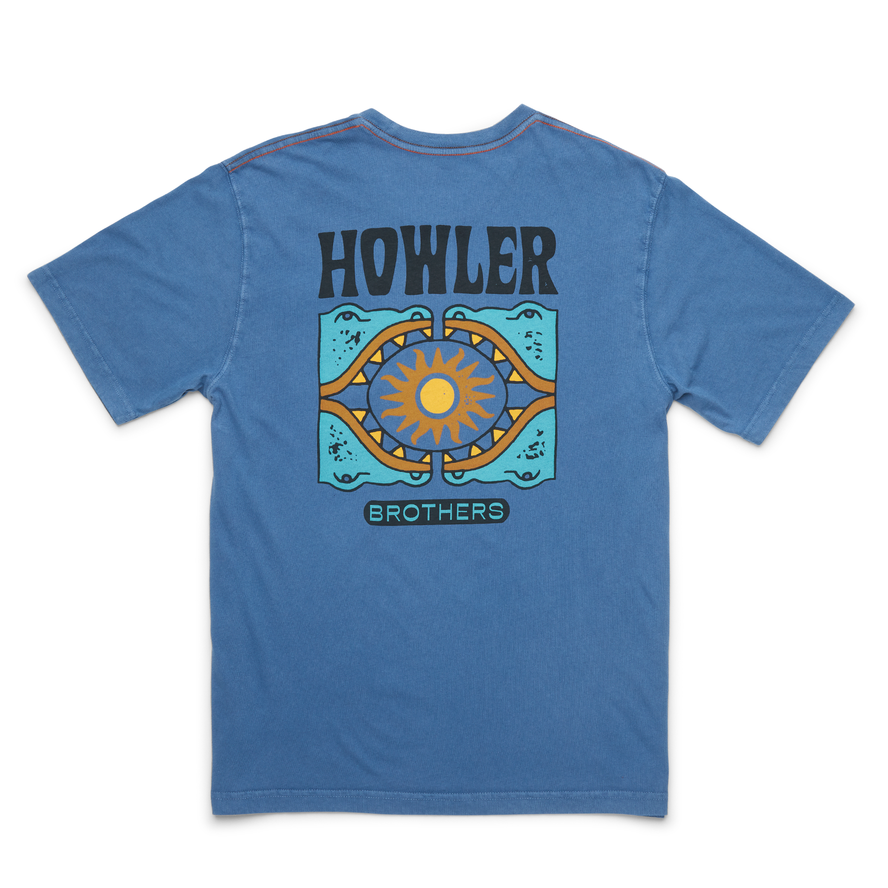 Howler Brothers Cotton Pocket T-Shirt Fruteria Flotante:Natural