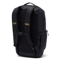 26L backpack rear view showing padded straps, mesh back panel, and sternum strap