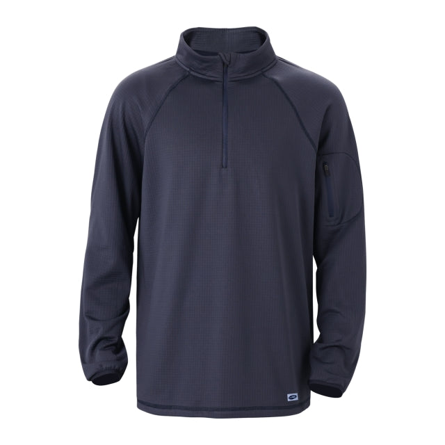 Sky Manufacturing Ms Waffle Quarter Zip India Ink (109)