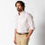 Duck Head Ms LS Cotton Oxford Sport Shirt - Morris Solid Pastel Pink