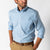 Duck Head Ms LS Cotton Oxford Sport Shirt - Morris Solid Lake Blue