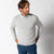 Duck Head Ms Buckley Merino V-Neck Sweater Greystone
