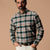 Duck Head Ms LS Cotton Flannel Sport Shirt-Pinewell Plaid Pine Grove