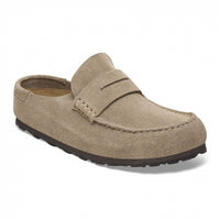 Birkenstock Naples Wrapped Suede Leather - Narrow Taupe / 41