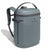 Insulated soft cooler backpack with top zip opening and adjustable shoulder straps