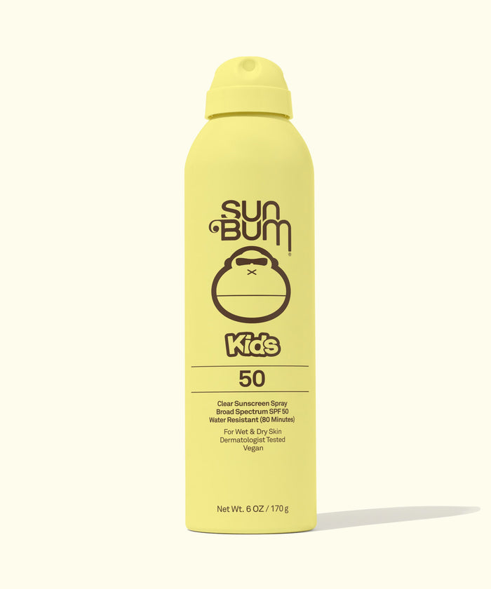 SunBum Kids Sunscreen Spray SPF 50 Clear