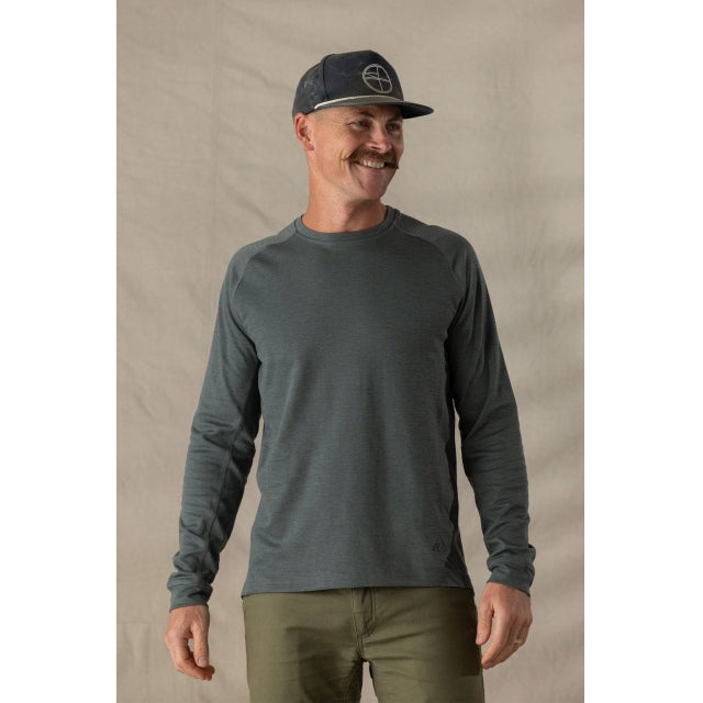 Livsn Designs Ms Keystone Long Sleeve Charcoal
