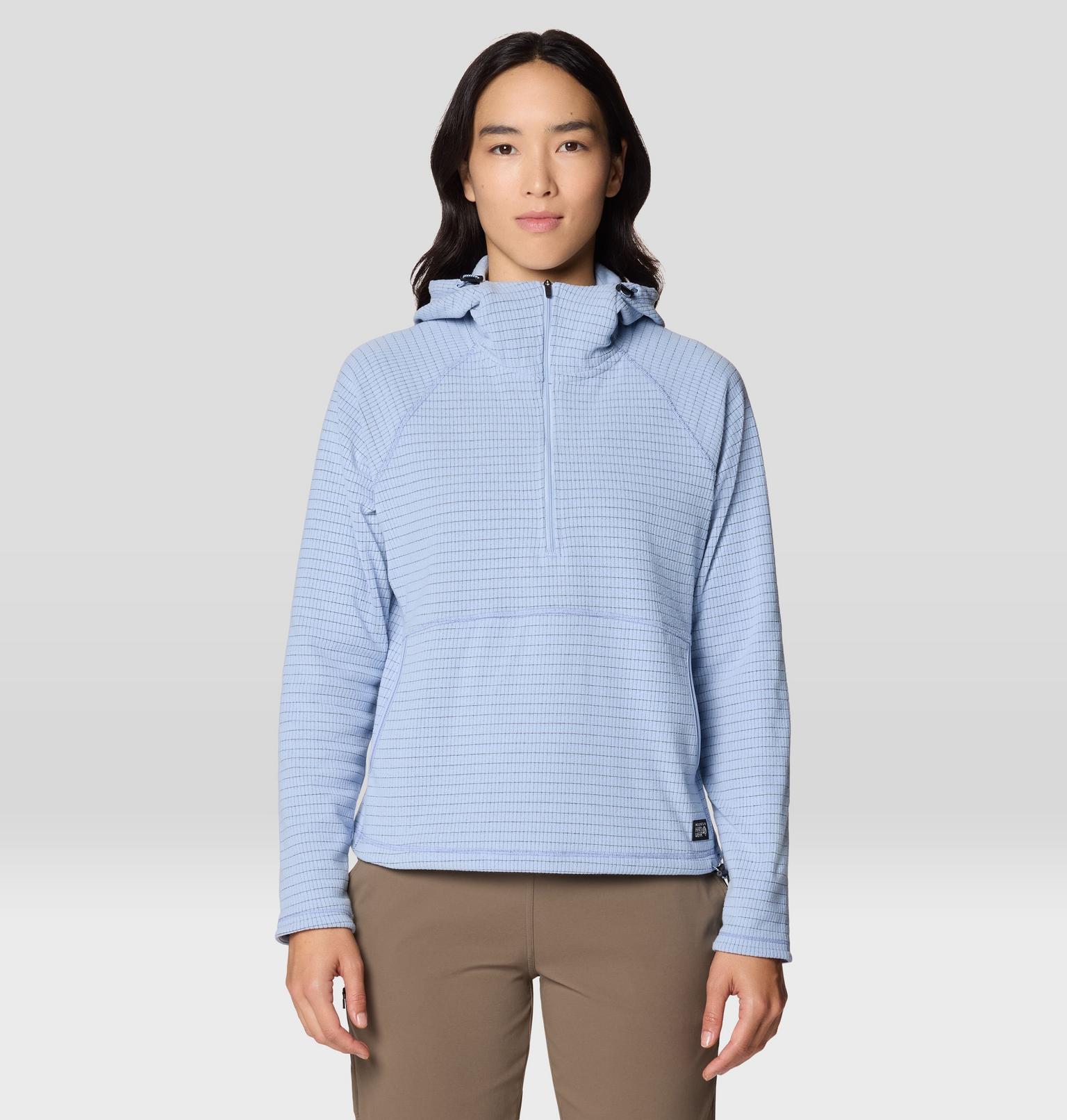 Mountain Hardwear Ws Summit Grid Half Zip Beach Breeze (471)