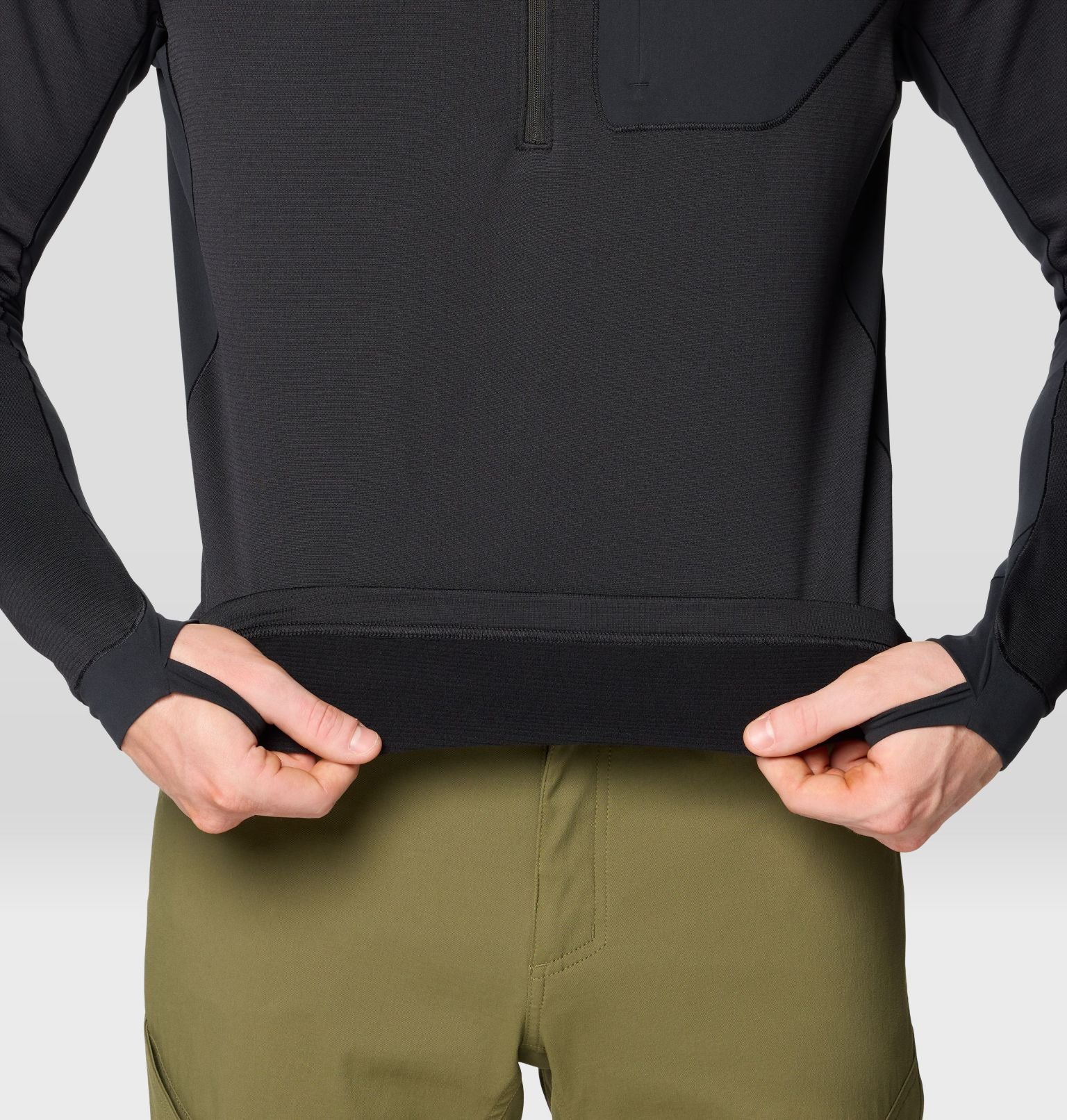 M's Up First Tech Fleece Quarter Zip