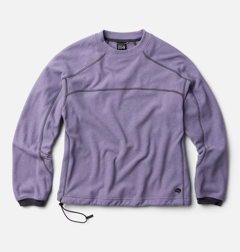 Mountain Hardwear Ws Microchill™ Pullover Crew Violet tone Heather (552) / S