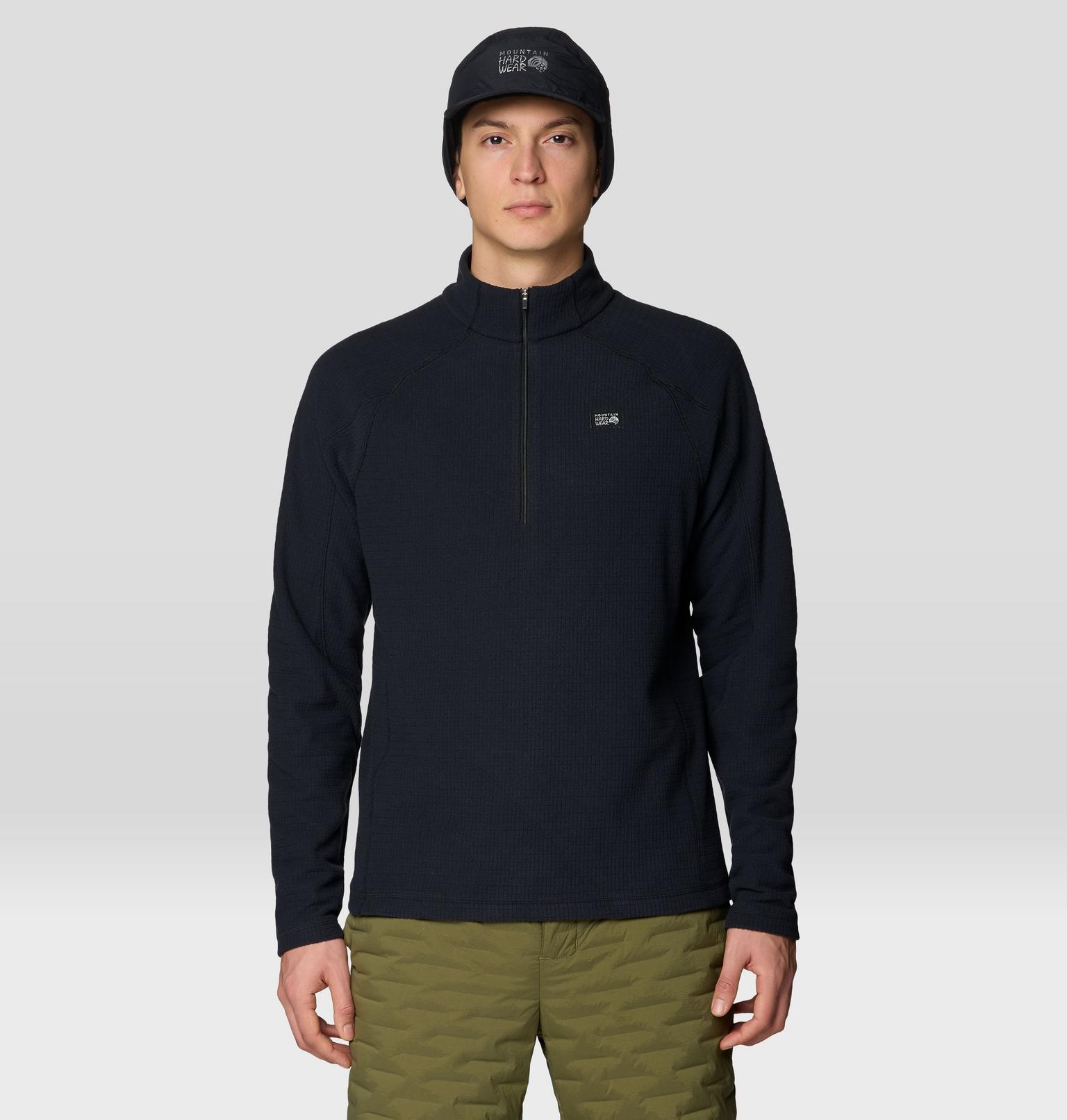 Mountain Hardwear Ms Summit Grid™ Half Zip Black (010)