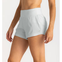 FreeFly Ws Bamboo-Lined Active Breeze Short - 3 Sky Gray