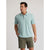 FreeFly Ms Bamboo Flex Polo II Heather Ocean Mist