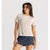 FreeFly Ws Elevate Lightweight Tee Heather Birch
