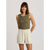 FreeFly Ws Ribbed Bamboo Tank Smokey Olive