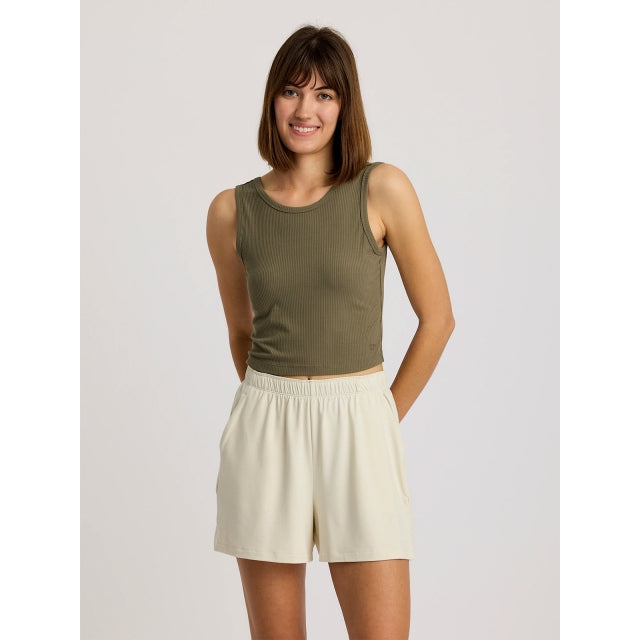 FreeFly Ws Ribbed Bamboo Tank Smokey Olive