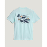 FreeFly Ks Youth Adventure Rig Tee Heather Tropic Sea