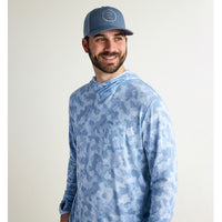 FreeFly Ms Bamboo Lightweight Hoodie Tidewater Camo
