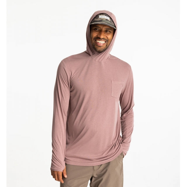 FreeFly Ms Bamboo Lightweight Hoodie Fig