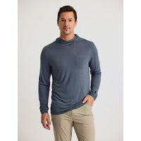 FreeFly Ms Bamboo Lightweight Hoodie Storm Cloud