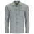 Light green long-sleeve button-up shirt with chest pockets and rolled sleeve tabs, front view
