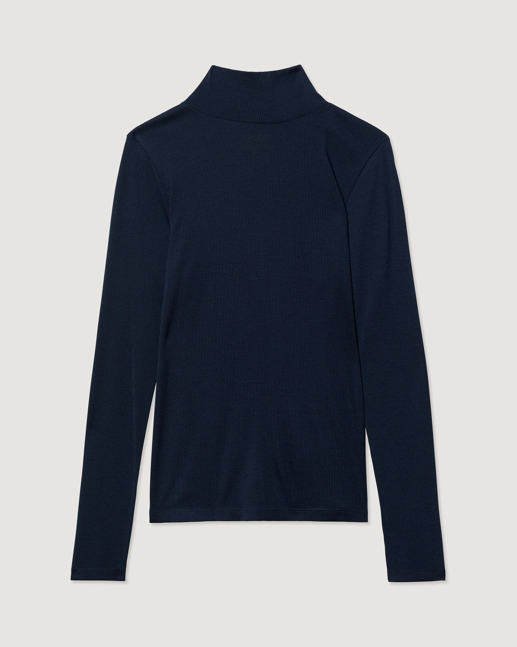 W's Merino Ribbed Turtleneck 02
