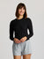 FreeFly Ws Elevate Lightweight Fitted Long Sleeve Black