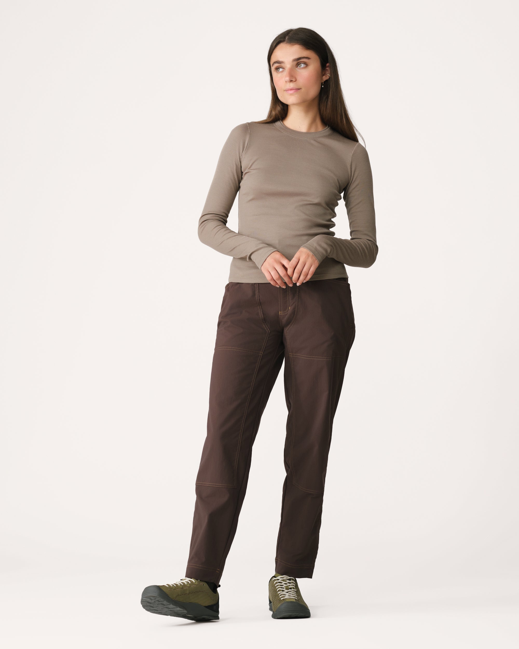 W's Ribbed Merino Long Sleeve 01