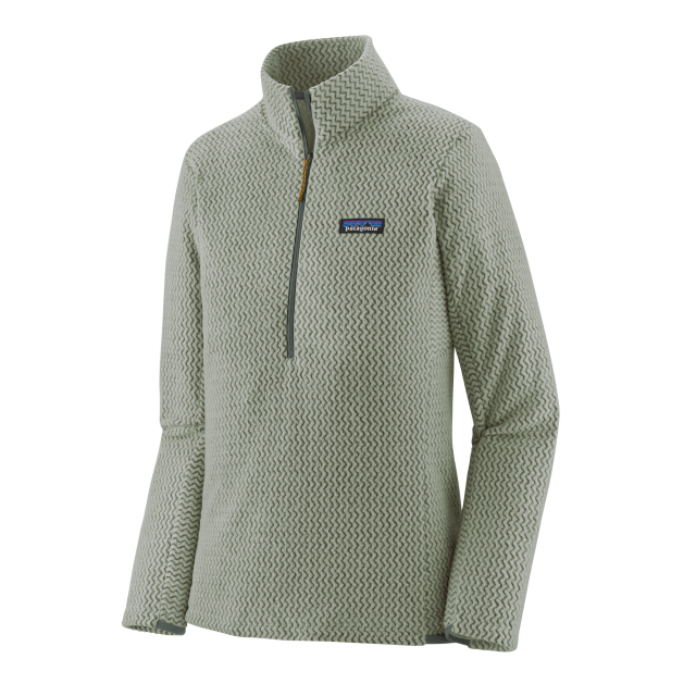 Patagonia Ws R1 Air Zip Neck STGN
