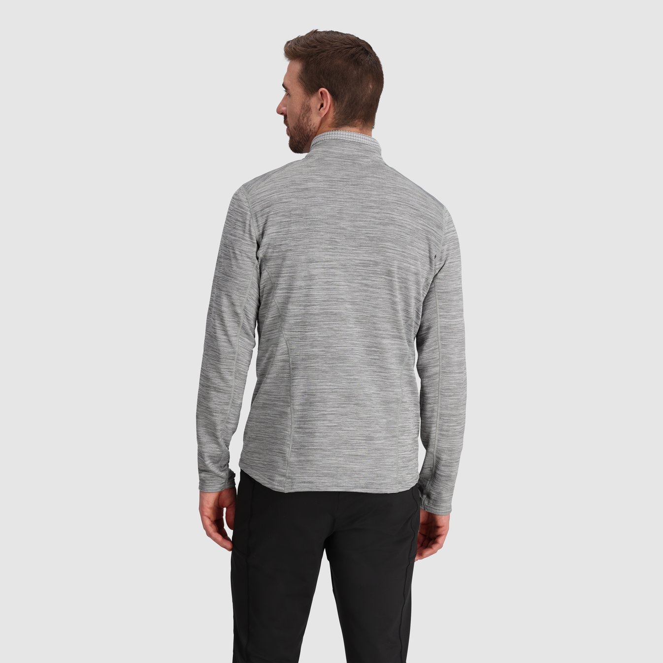 M's Vigor Grid Fleece Half Zip