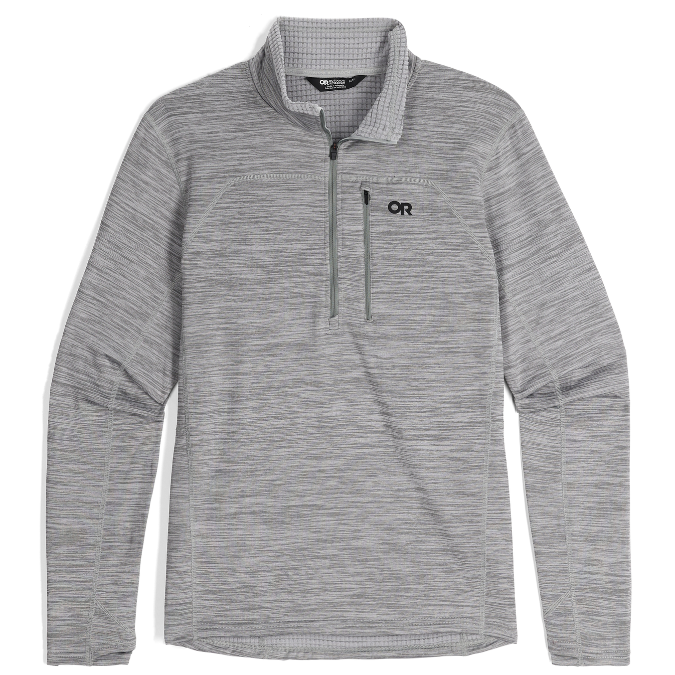 M's Vigor Grid Fleece Half Zip
