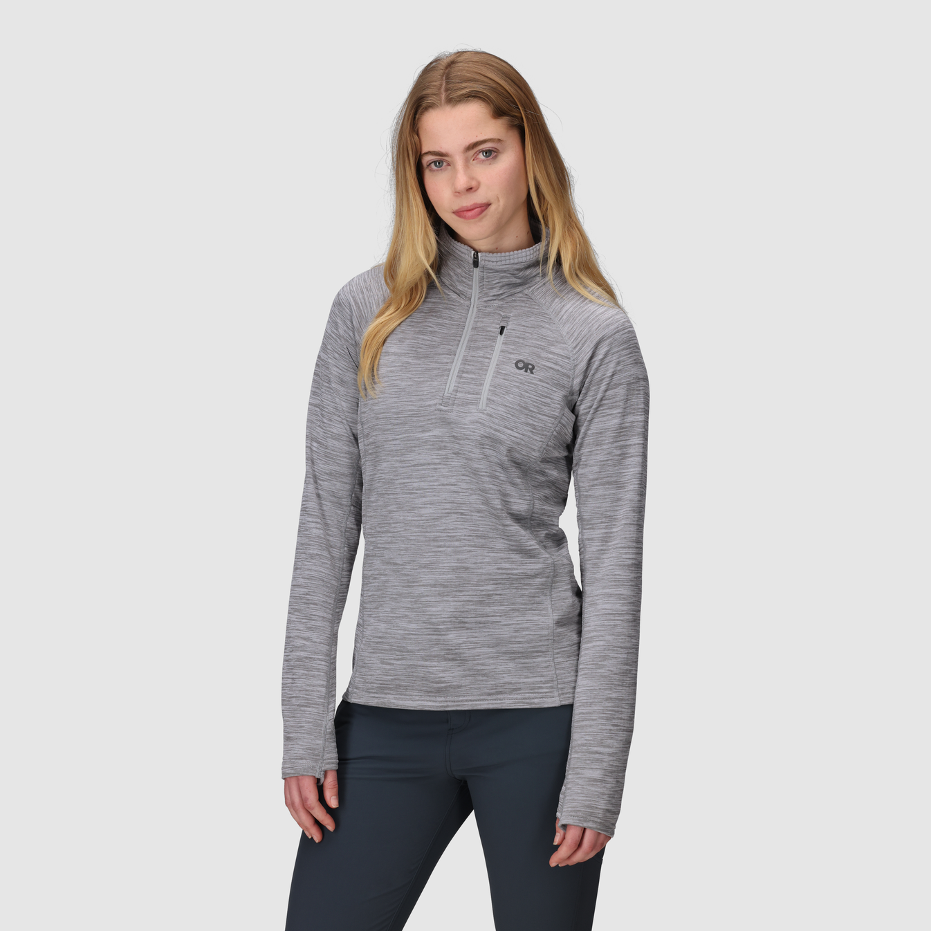 W's Vigor Grid Fleece Quarter Zip