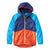 L.L. Bean Ks Wind And Rain Jacket Dark Royal Blue/Bright Orange