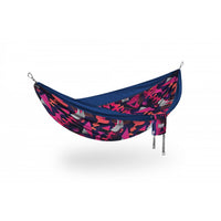 ENO DoubleNest Hammock Prints Synthwave/Sapphire