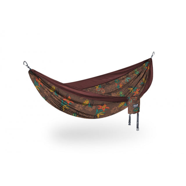ENO DoubleNest Hammock Prints Tropic/Merlot