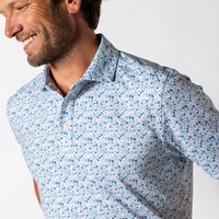 Duck Head Ms SS Long Drive Performance Polo - Windor