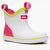 XtraTuf Ks Ankle Deck Boot White Multi Pink