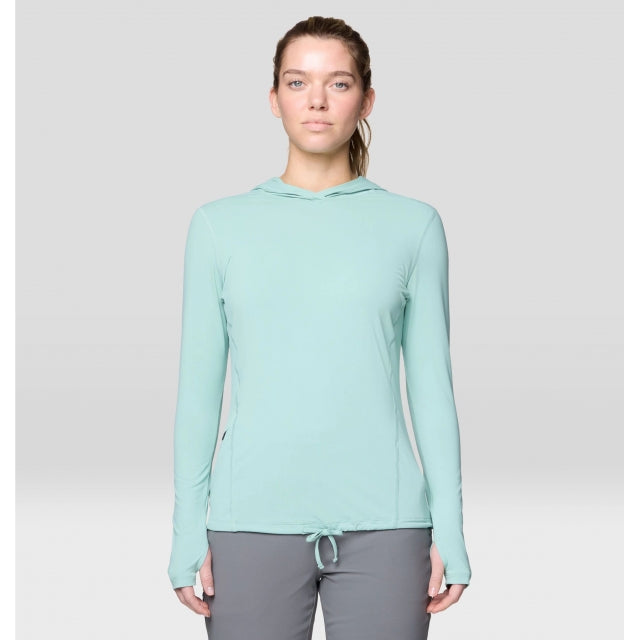 Mountain Hardwear Ws Crater Lake Long Sleeve Hoody Mineral Spring (336)