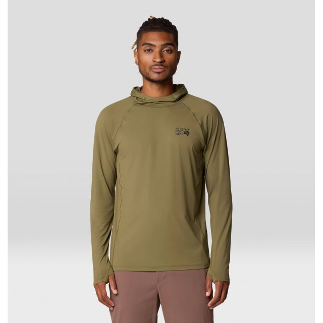 Mountain Hardwear Ms Crater Lake LS Hoody Combat Green (353)