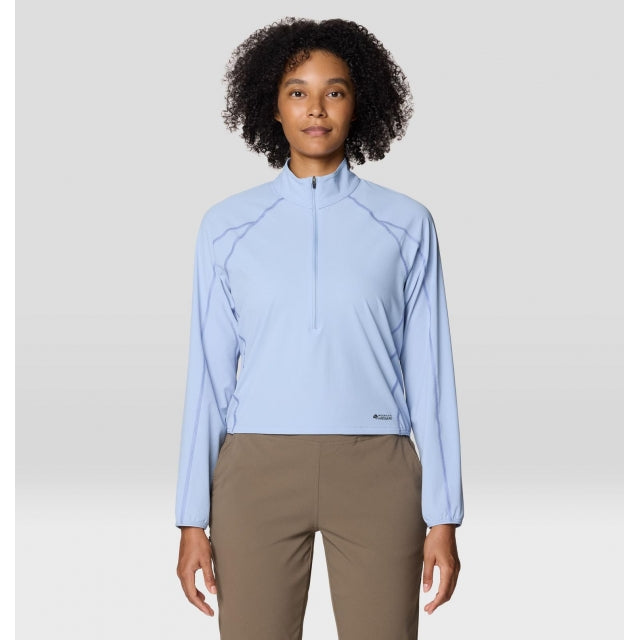 Mountain Hardwear Ws Sunshield Half Zip Beach Breeze (471)