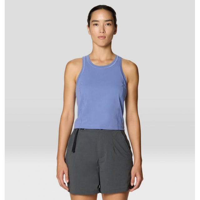 Mountain Hardwear Ws Mountain Stretch Tanklette Best Coast Blue (448)