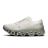 Women's running shoe with mesh upper, chunky perforated midsole, and lace closure, lateral view