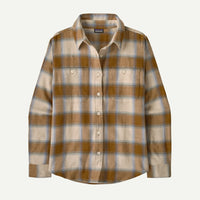 Patagonia Ws Fjord Flannel Shirt Eclipse: Nest Brown