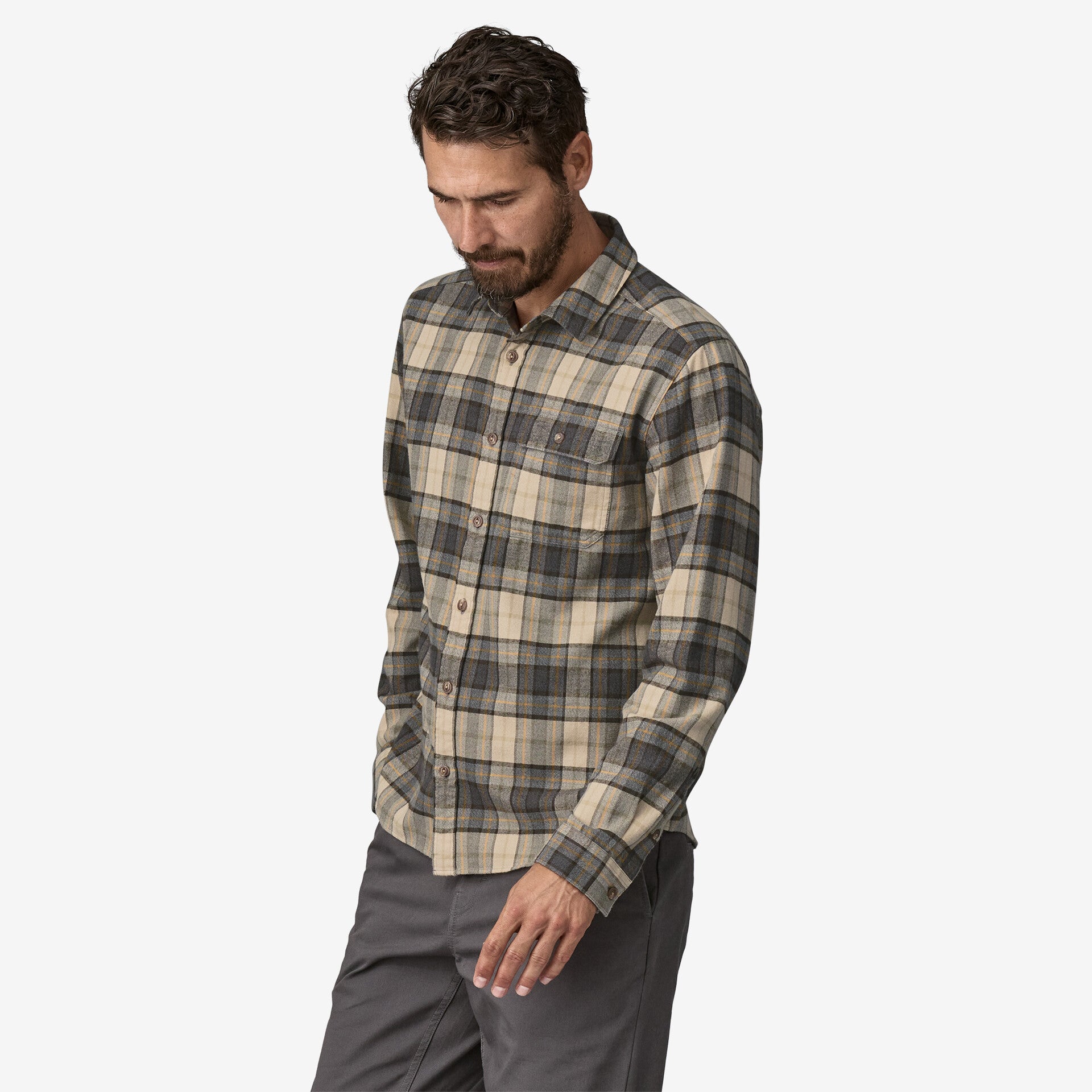 M's L/S LW Fjord Flannel Shirt