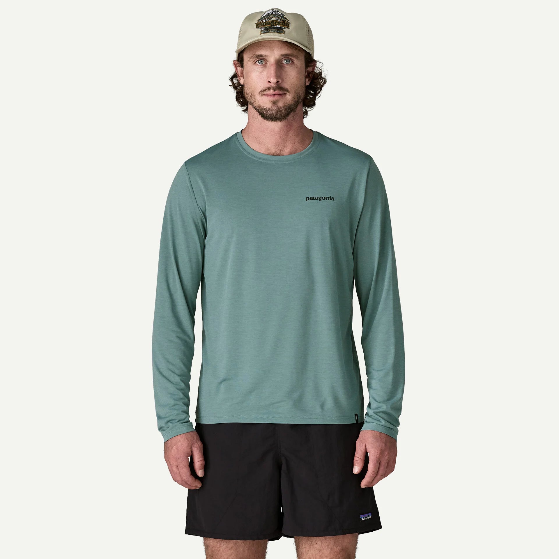 Patagonia Ms L/S Cap Cool Daily Shirt - Fitz Roy Trout