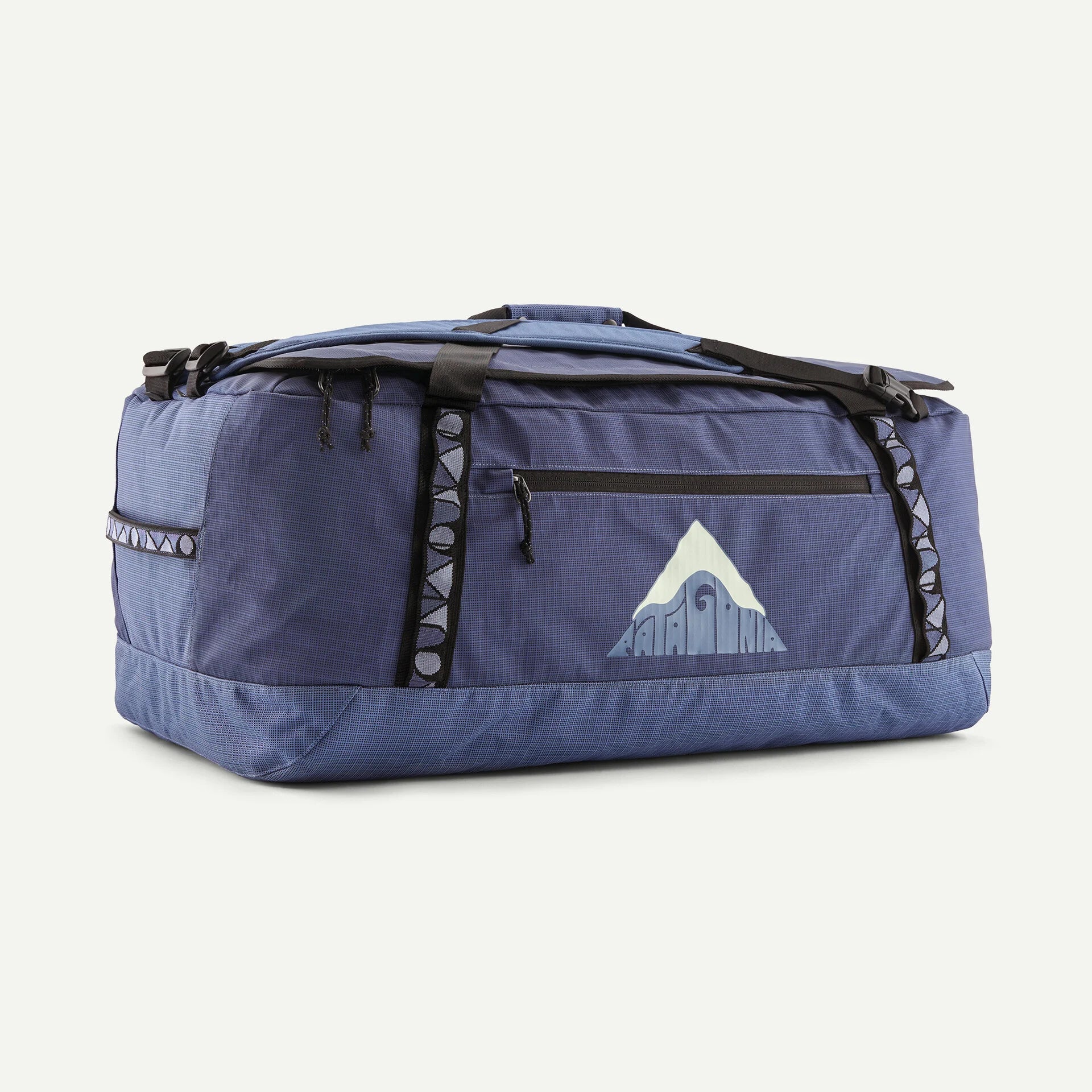 patagonia duffel 70 l Black Hole 70L SASTRUGI/SUMMIT Blue The main compartment opens via a zippered U Patagonia Black Hole Duffel 70L
