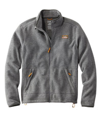 L.L. Bean Ms Mountain Classic Fleece Jacket - Regular Charcoal Heather